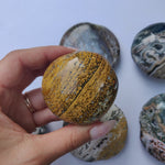 Ocean Jasper Palm Stone (#4)