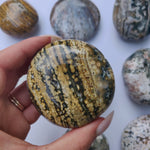 Ocean Jasper Palm Stone (#22)