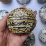 Ocean Jasper Palm Stone (#22)