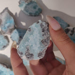 Polished Larimar Slab (#J9)