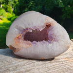 Large Amethyst Agate Geode - over 2 LBS! (#J1)