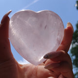 Rose Quartz Heart (#J2)