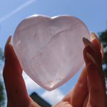 Rose Quartz Heart (#J2)