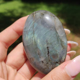 Labradorite Palm Stone (#J11)