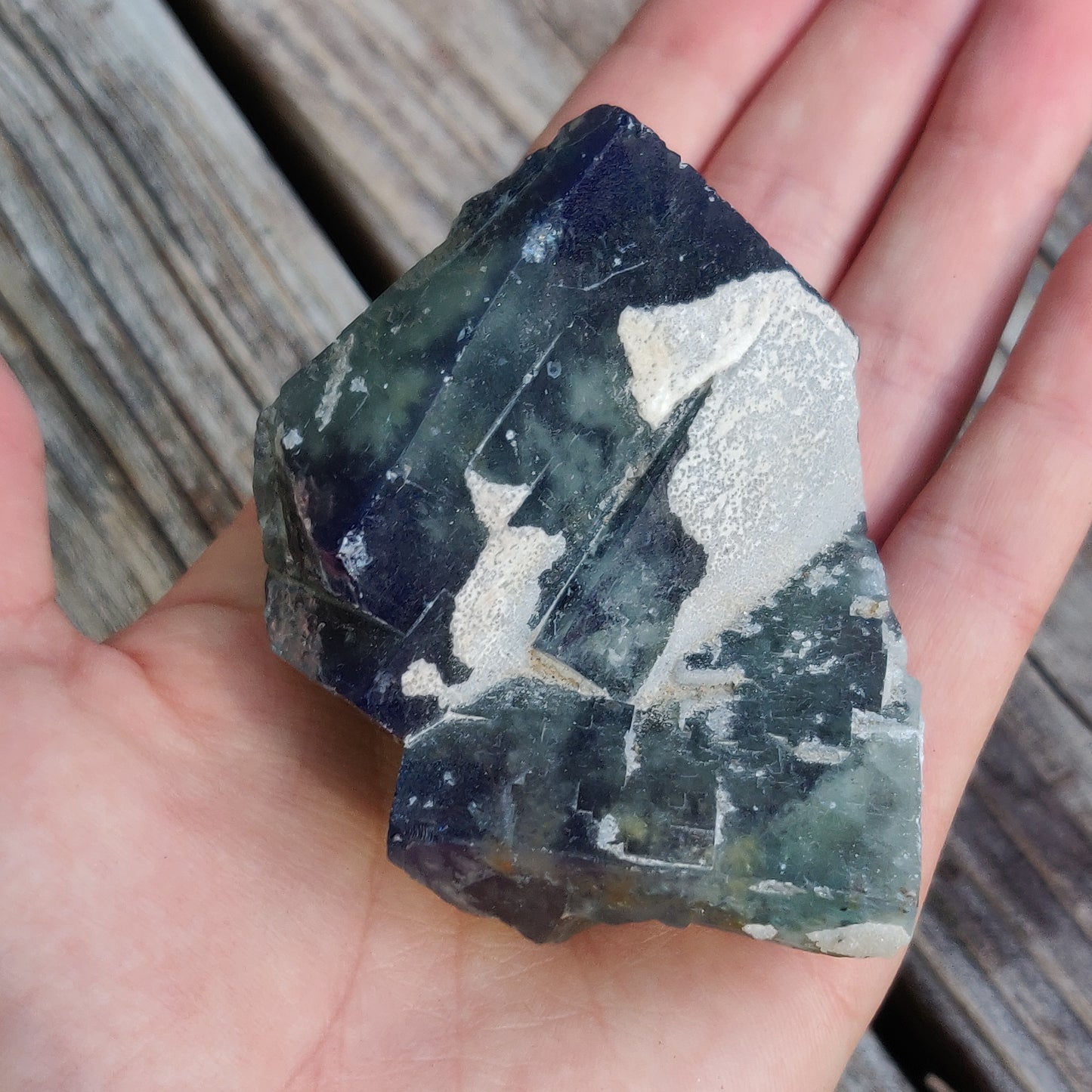 Raw Cubic Fluorite Cluster (#J5)