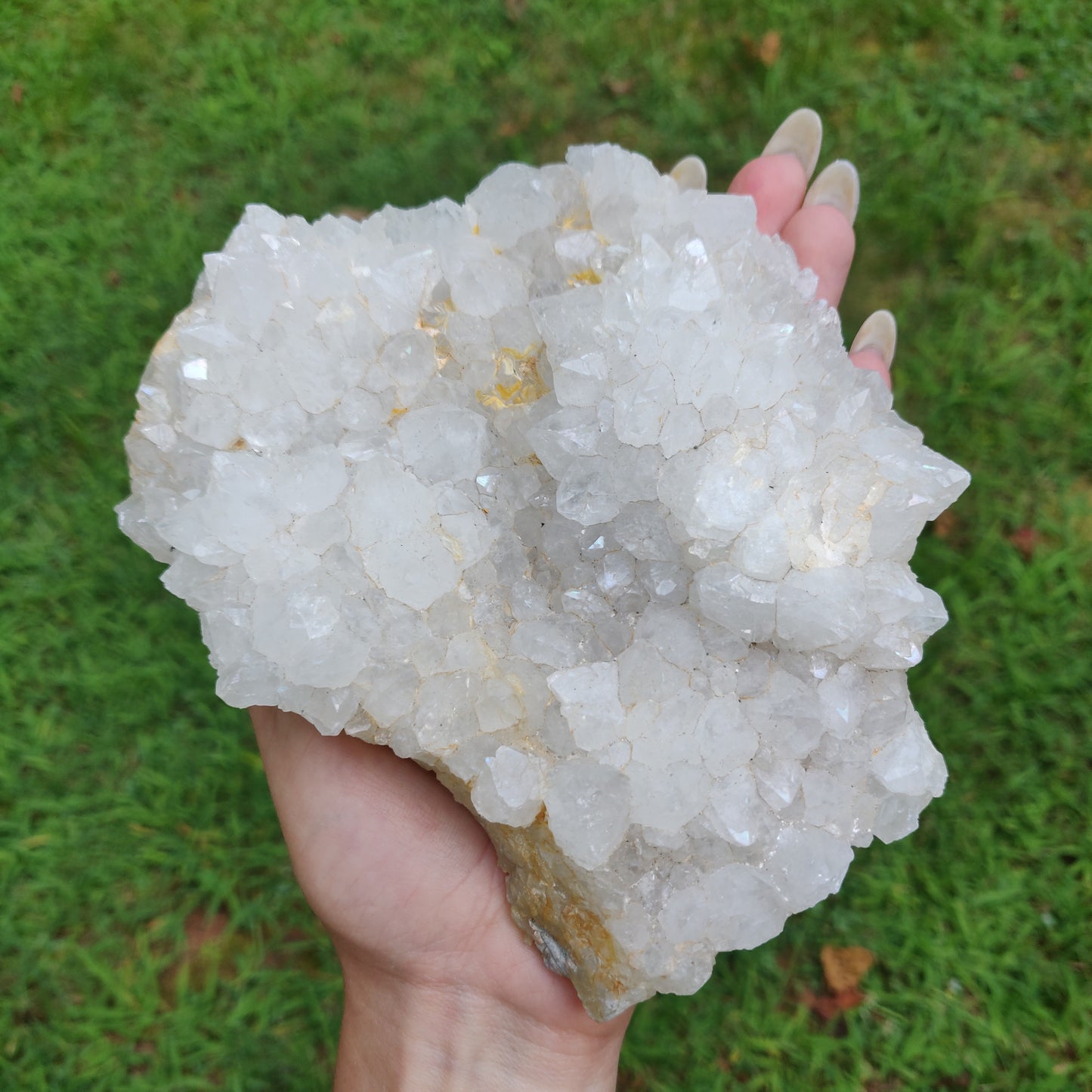 Anandalite Cluster, Natural Aurora Quartz Cluster (#J4) - Simply Affinity