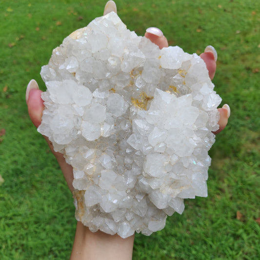 Anandalite Cluster, Natural Aurora Quartz Cluster (#J4) - Simply Affinity