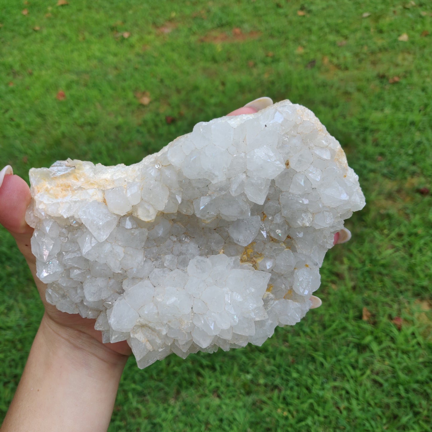 Anandalite Cluster, Natural Aurora Quartz Cluster (#J4) - Simply Affinity
