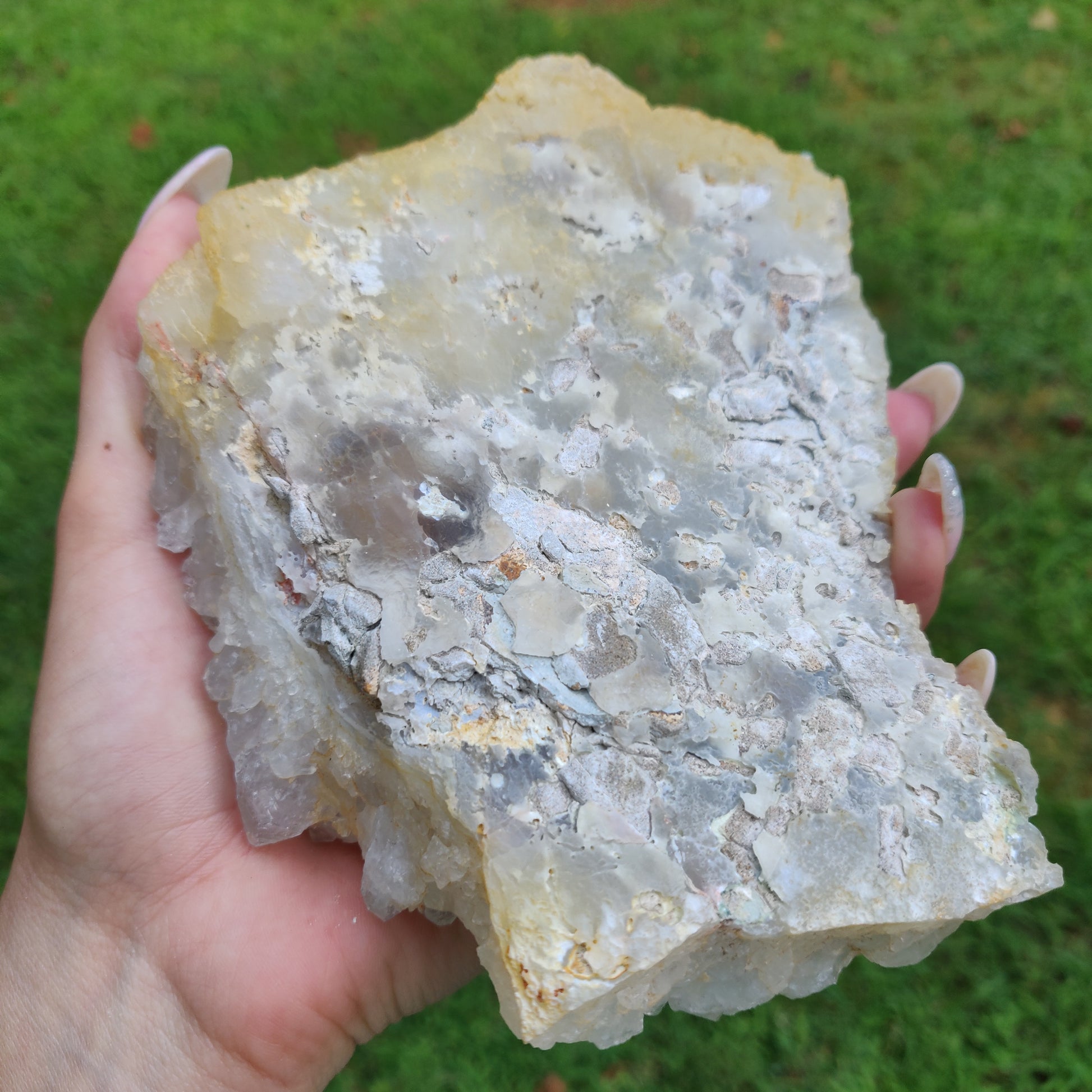 Anandalite Cluster, Natural Aurora Quartz Cluster (#J4) - Simply Affinity