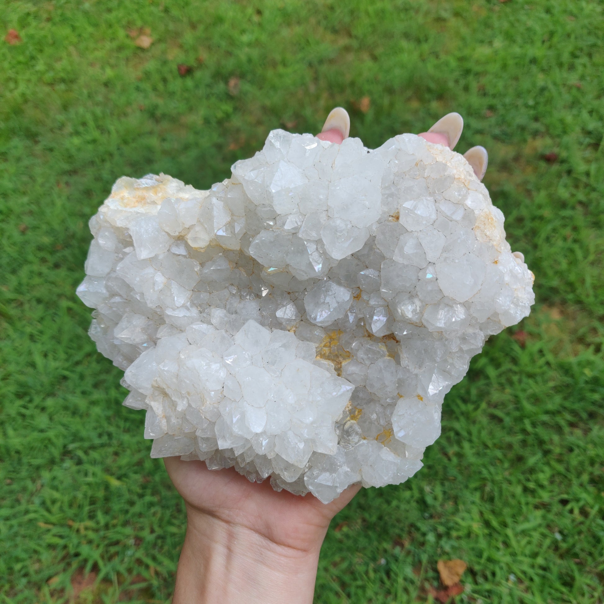 Anandalite Cluster, Natural Aurora Quartz Cluster (#J4) - Simply Affinity