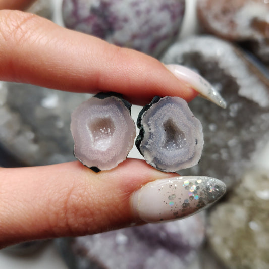Tabasco Geode Pair (#V4)