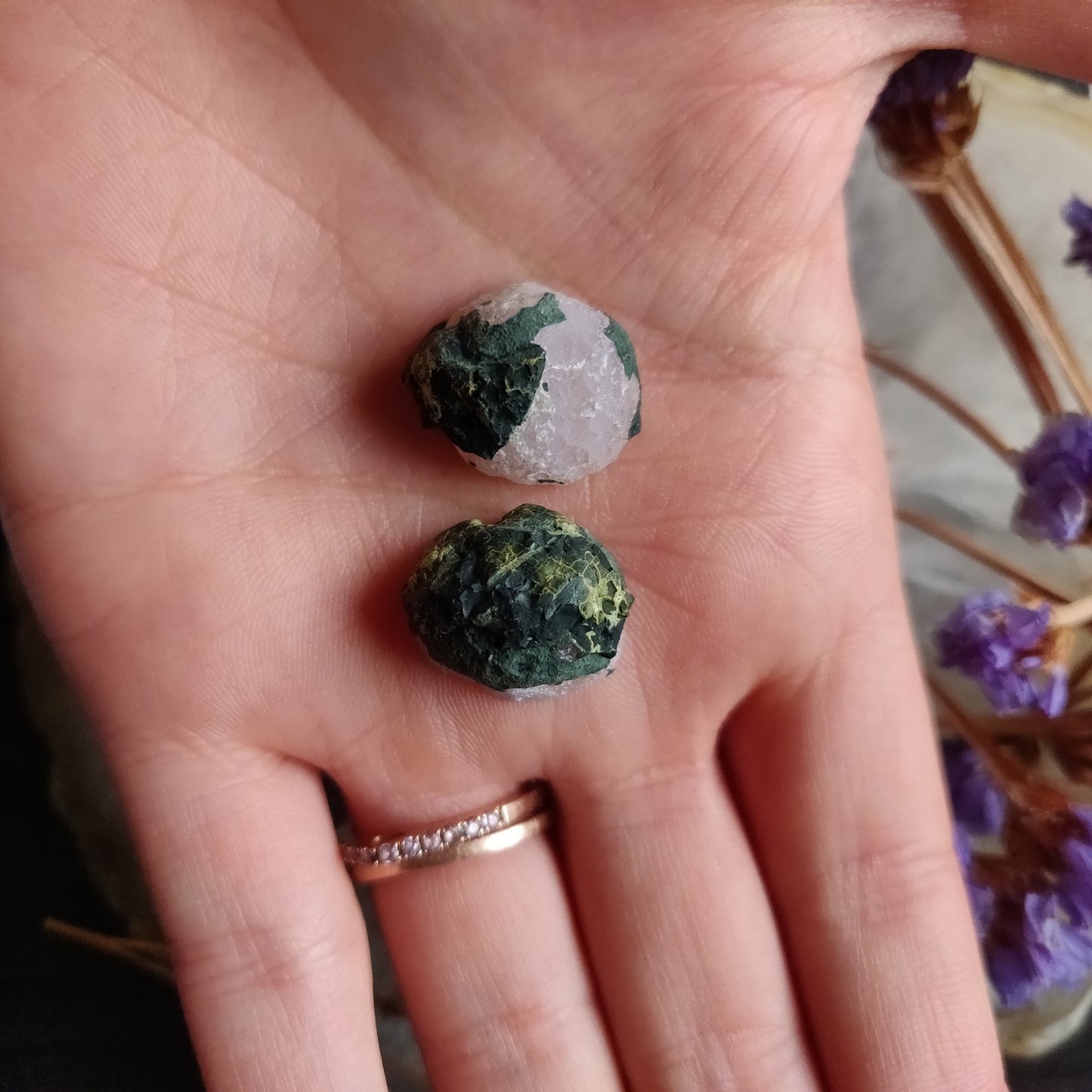 Tabasco Geode Pair (#V4)