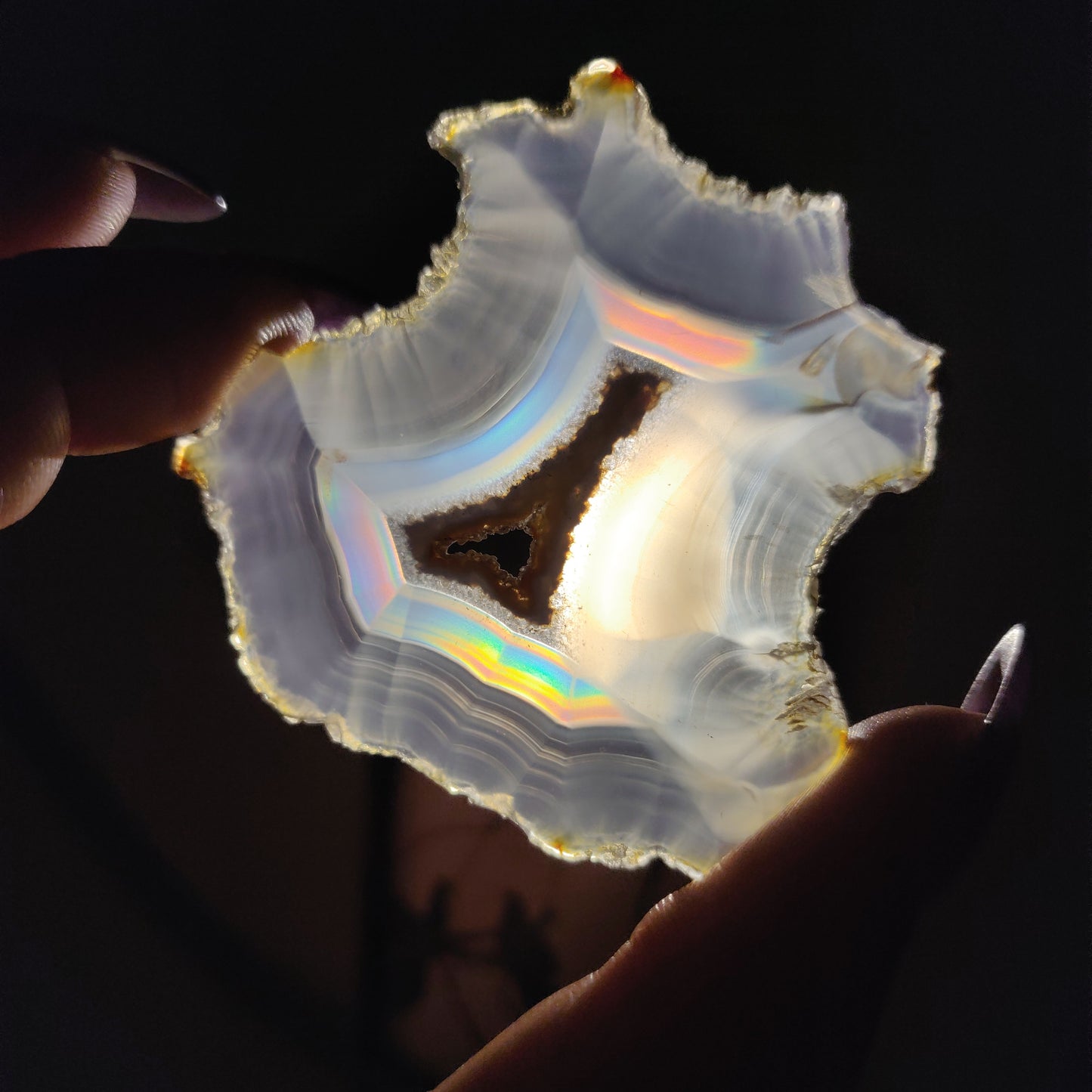 Iris Agate Slice (#11)