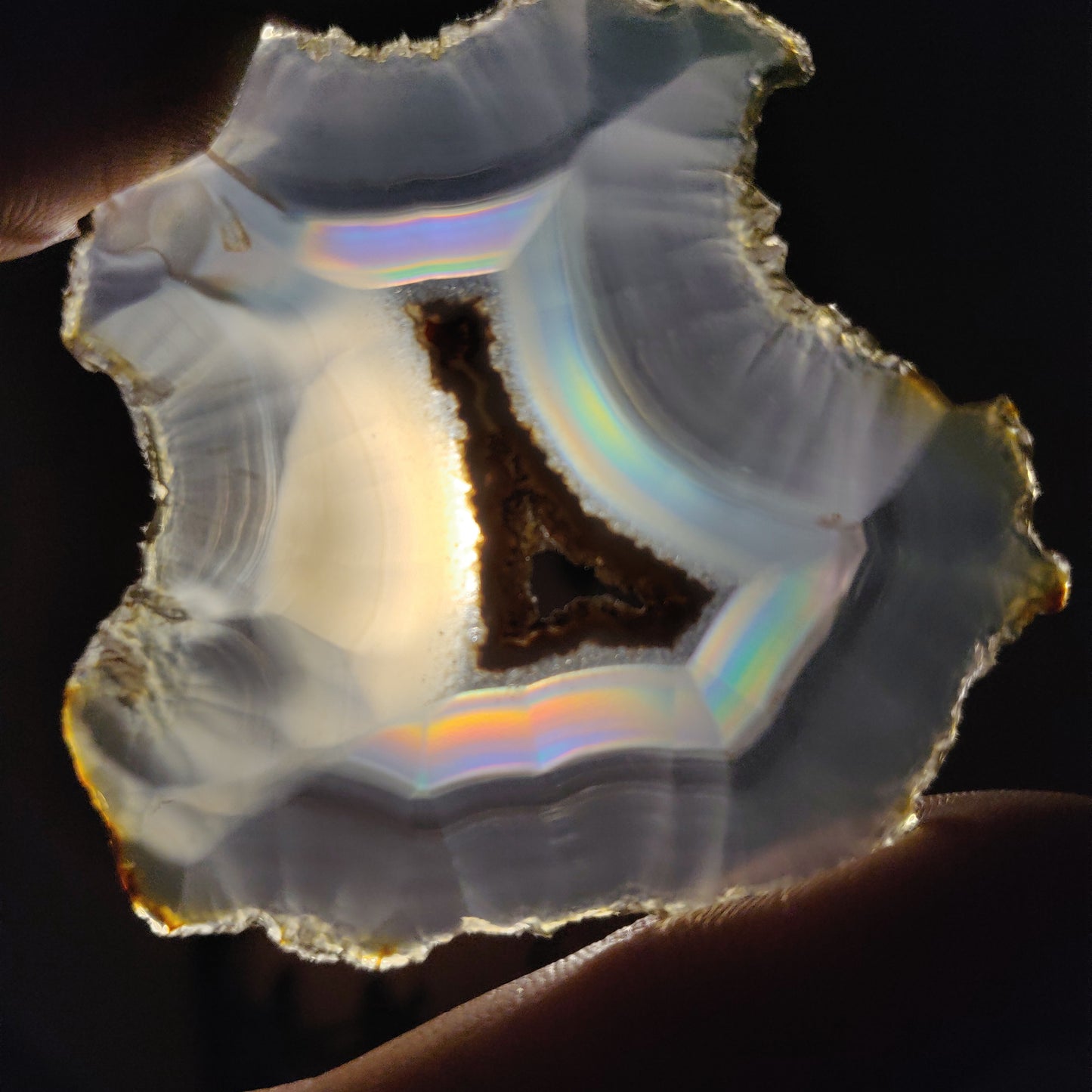 Iris Agate Slice (#11)