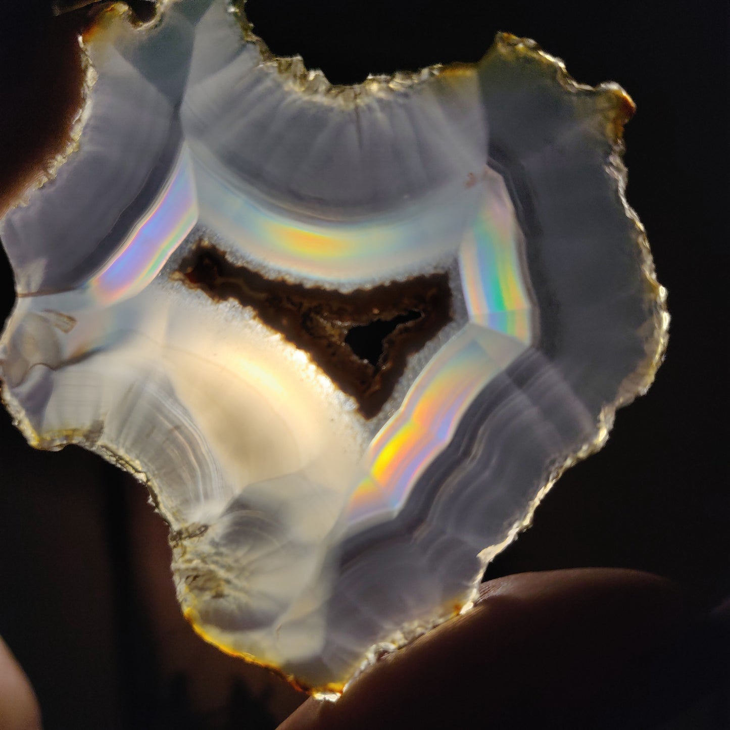 Iris Agate Slice (#11)