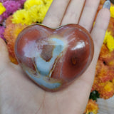 Polychrome Jasper Heart (#A4)