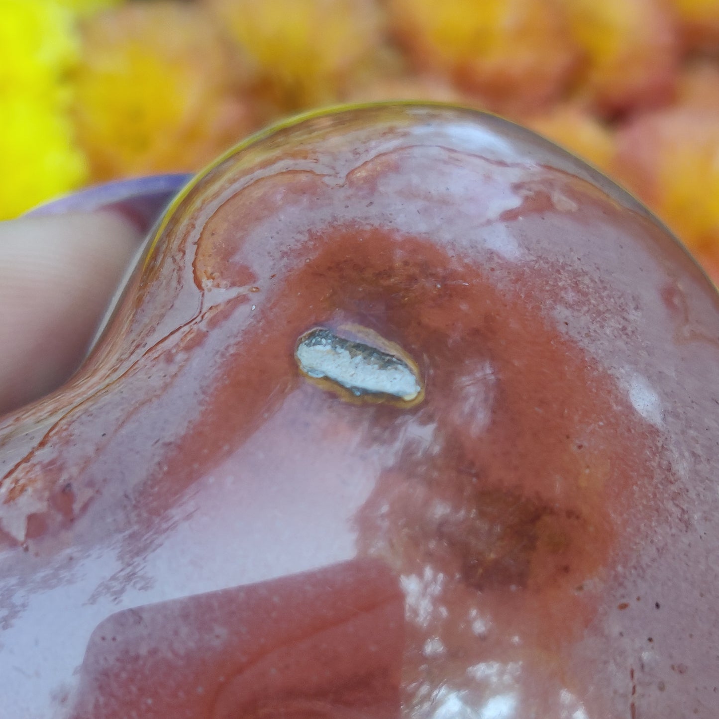 Polychrome Jasper Heart (#A4)