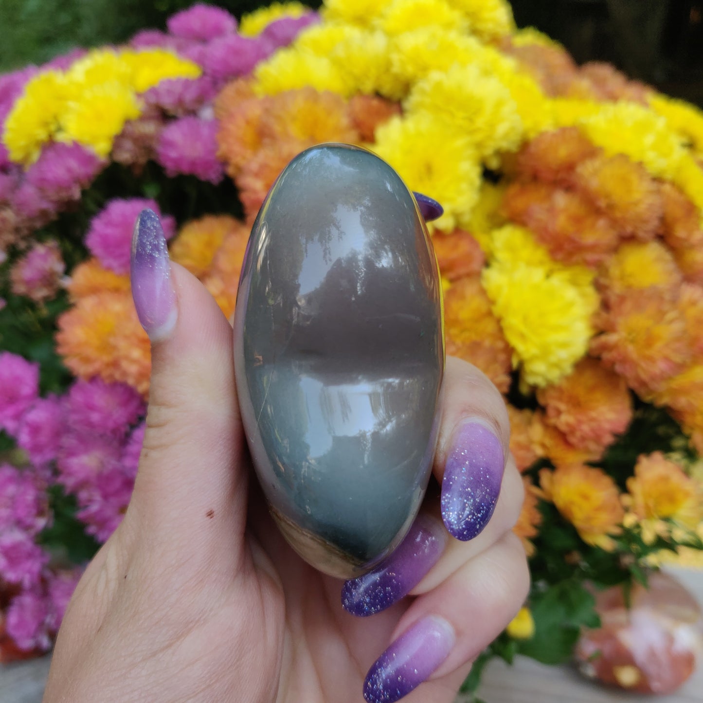 Polychrome Jasper Heart (#A5)