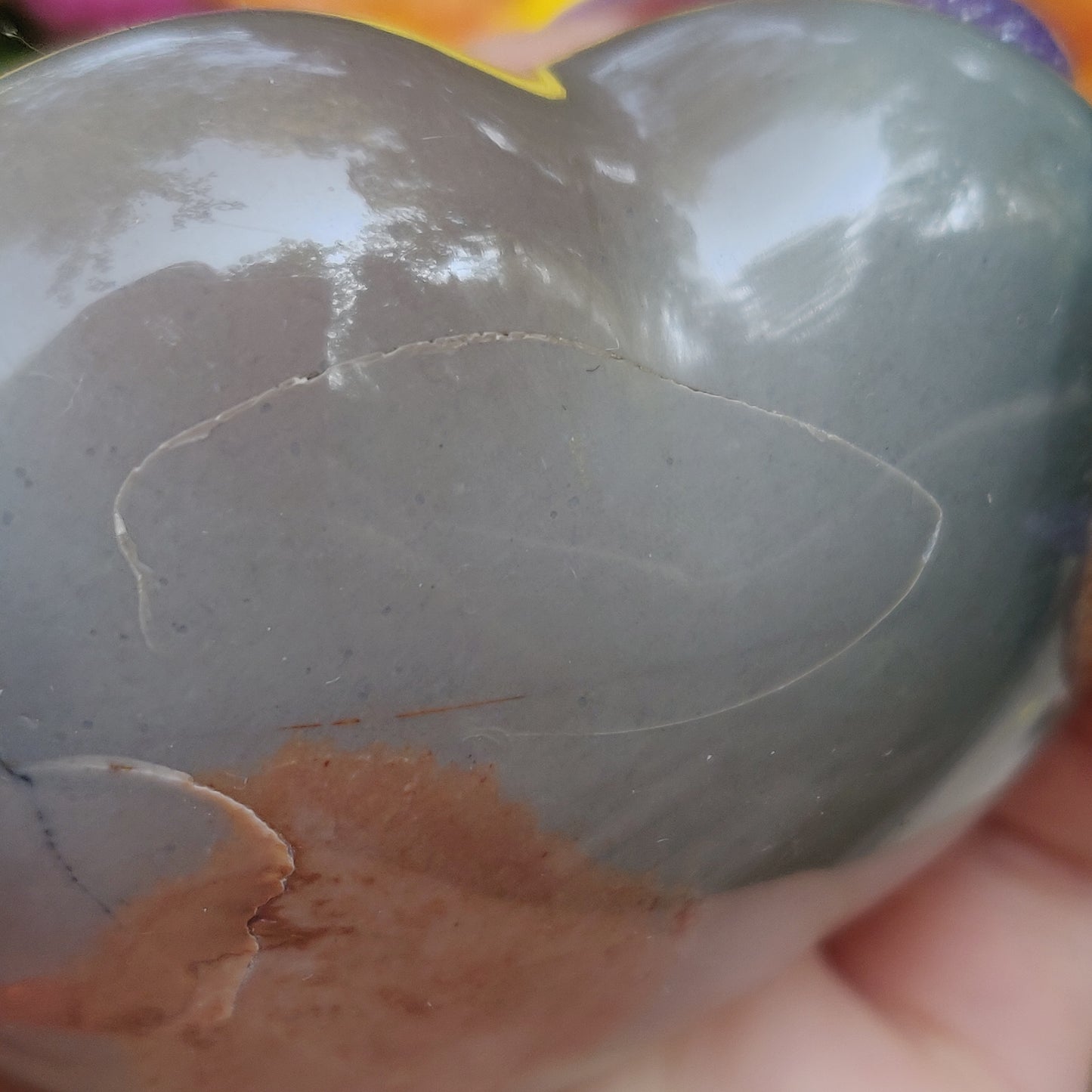 Polychrome Jasper Heart (#A5)