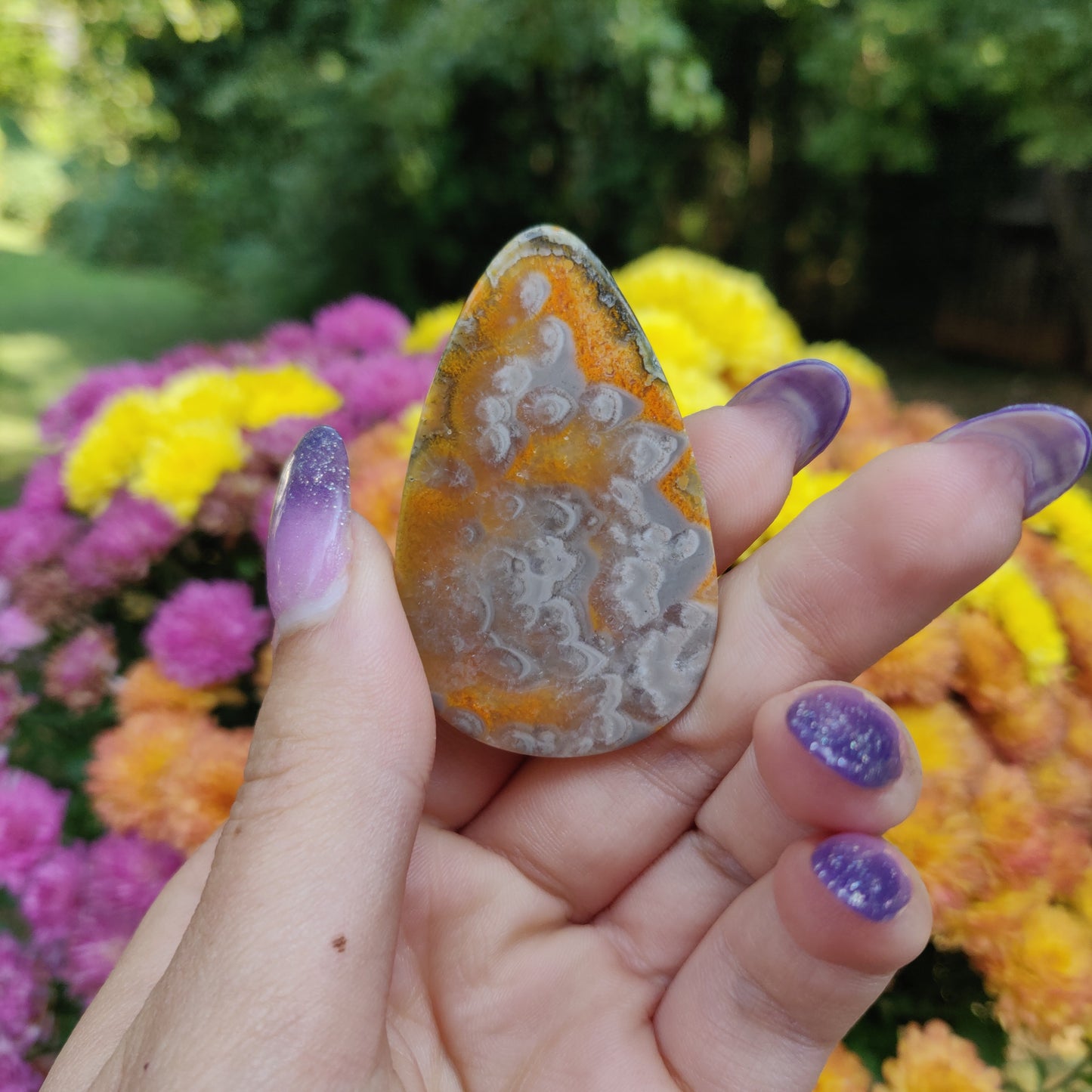 Bumblebee Jasper Cabochon (#A1)