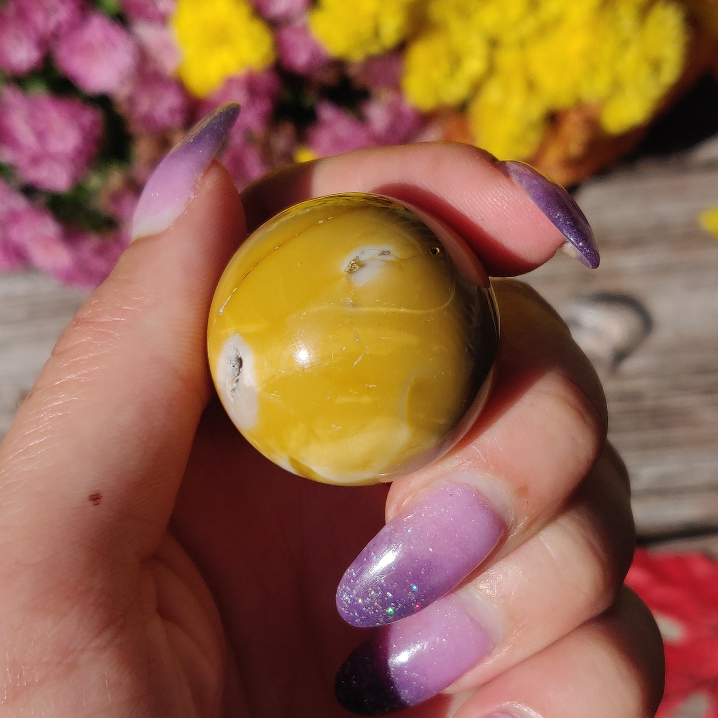 Mookaite Sphere (#A3)