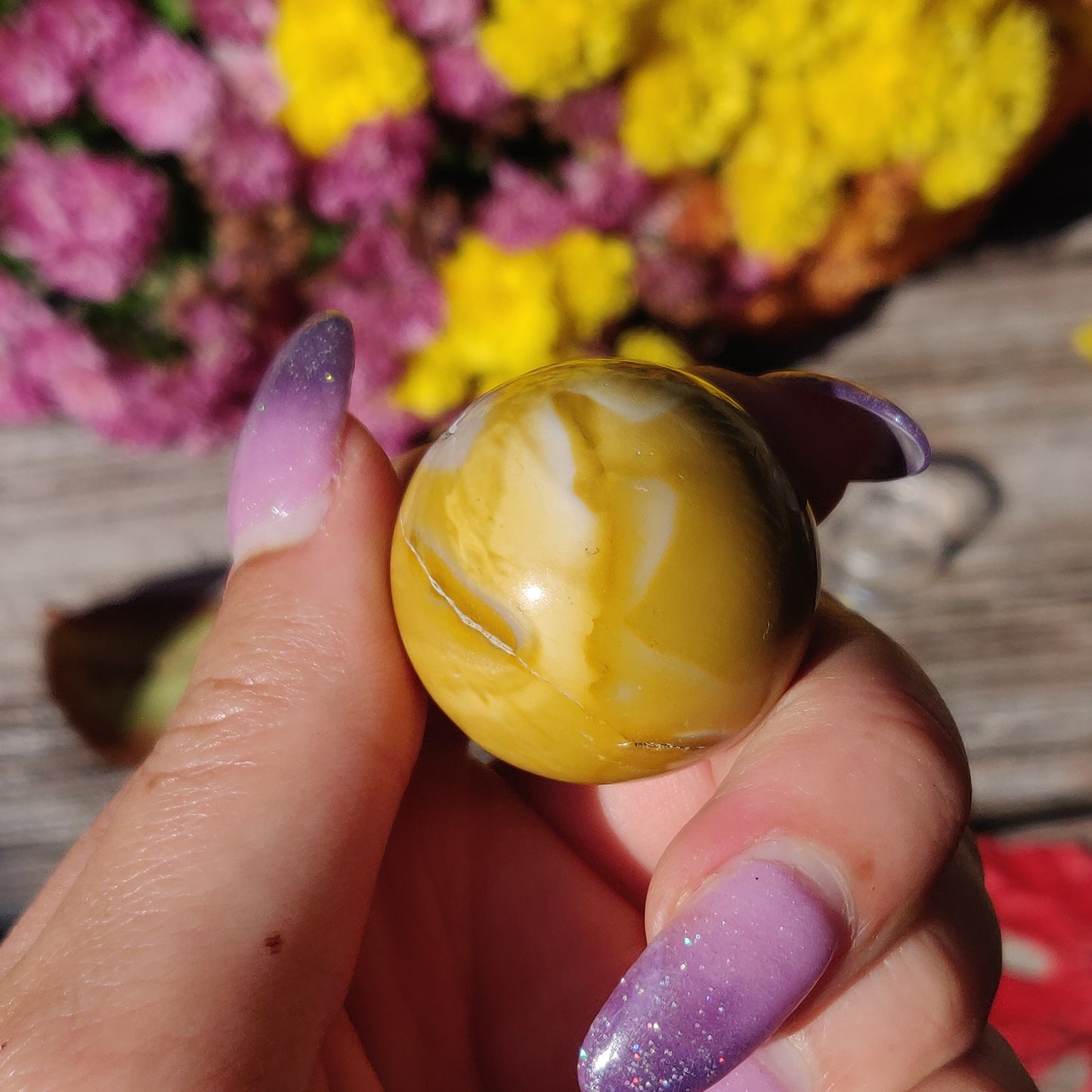 Mookaite Sphere (#A3)