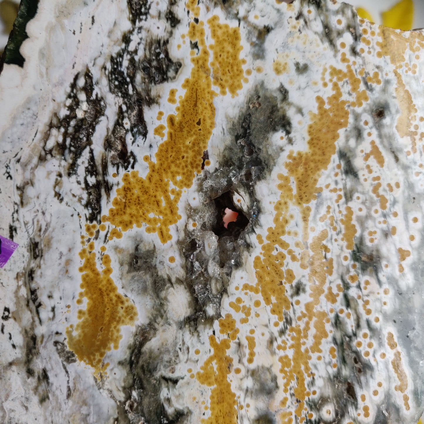 Large Ocean Jasper Druzy Slab (#A6)