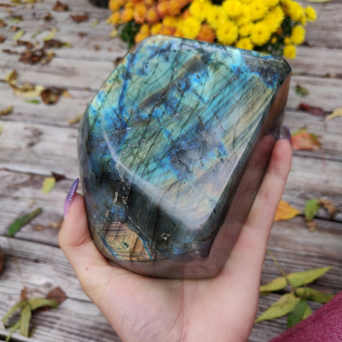 Large Labradorite Free Form over 3.75 LB! (#A7)