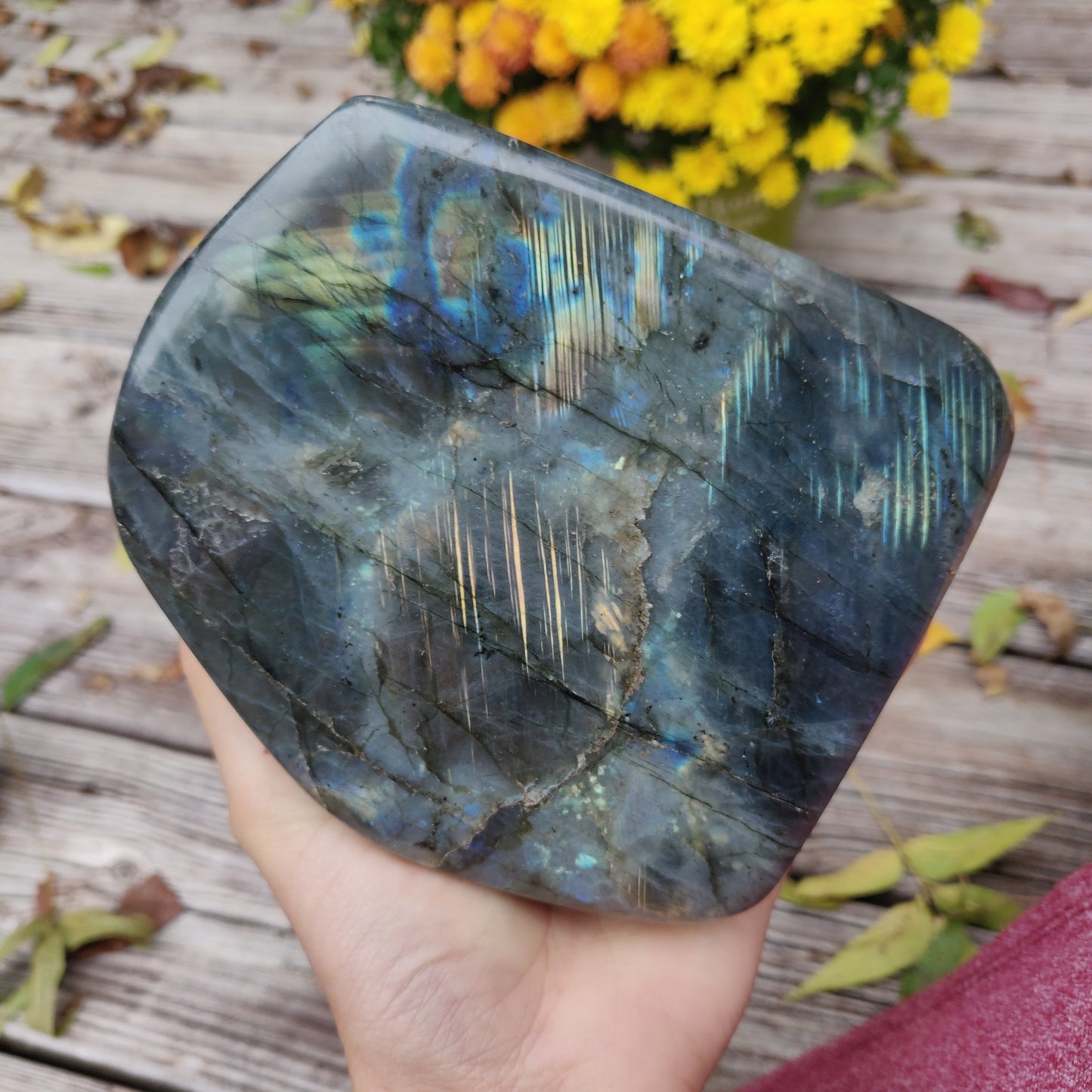 Large Labradorite Free Form over 3.75 LB! (#A7)