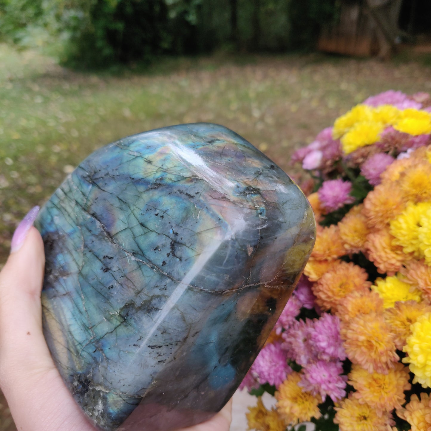Large Labradorite Free Form over 3.75 LB! (#A7)