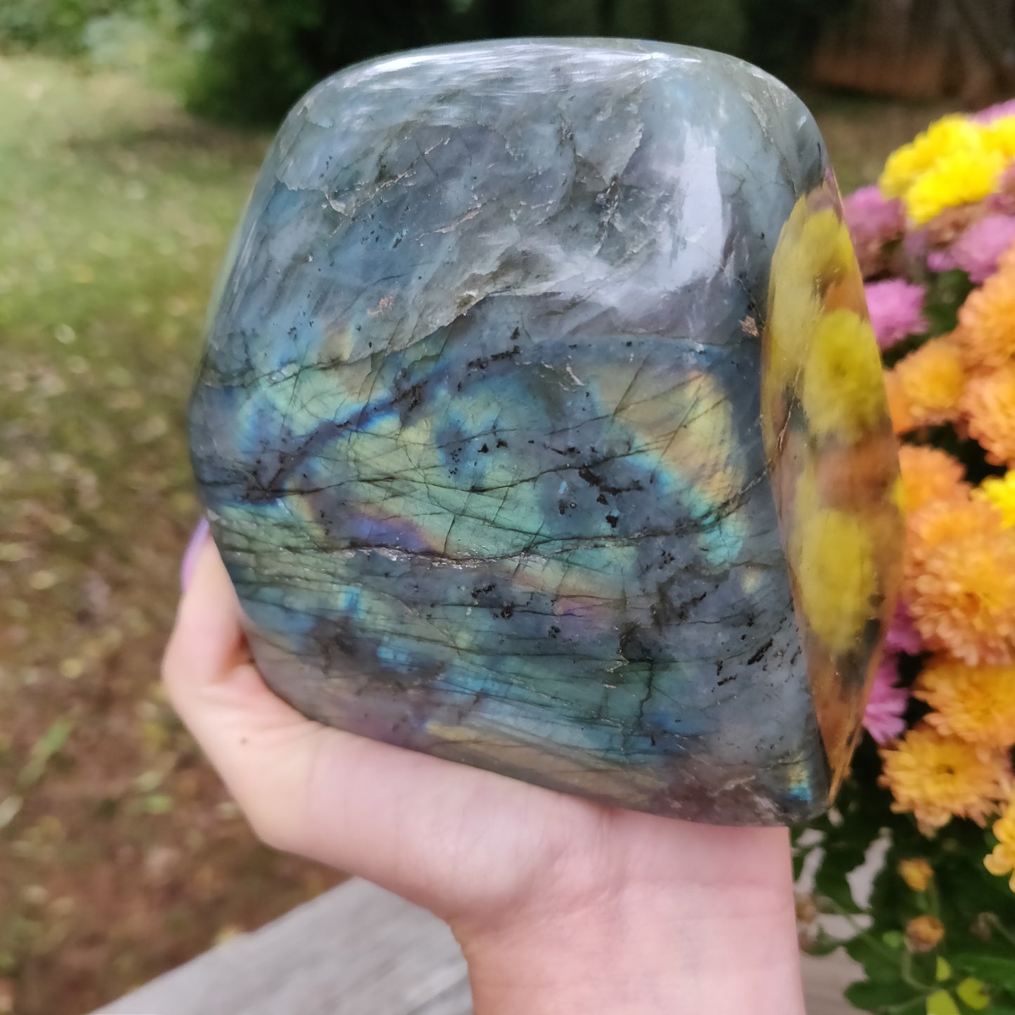 Large Labradorite Free Form over 3.75 LB! (#A7)