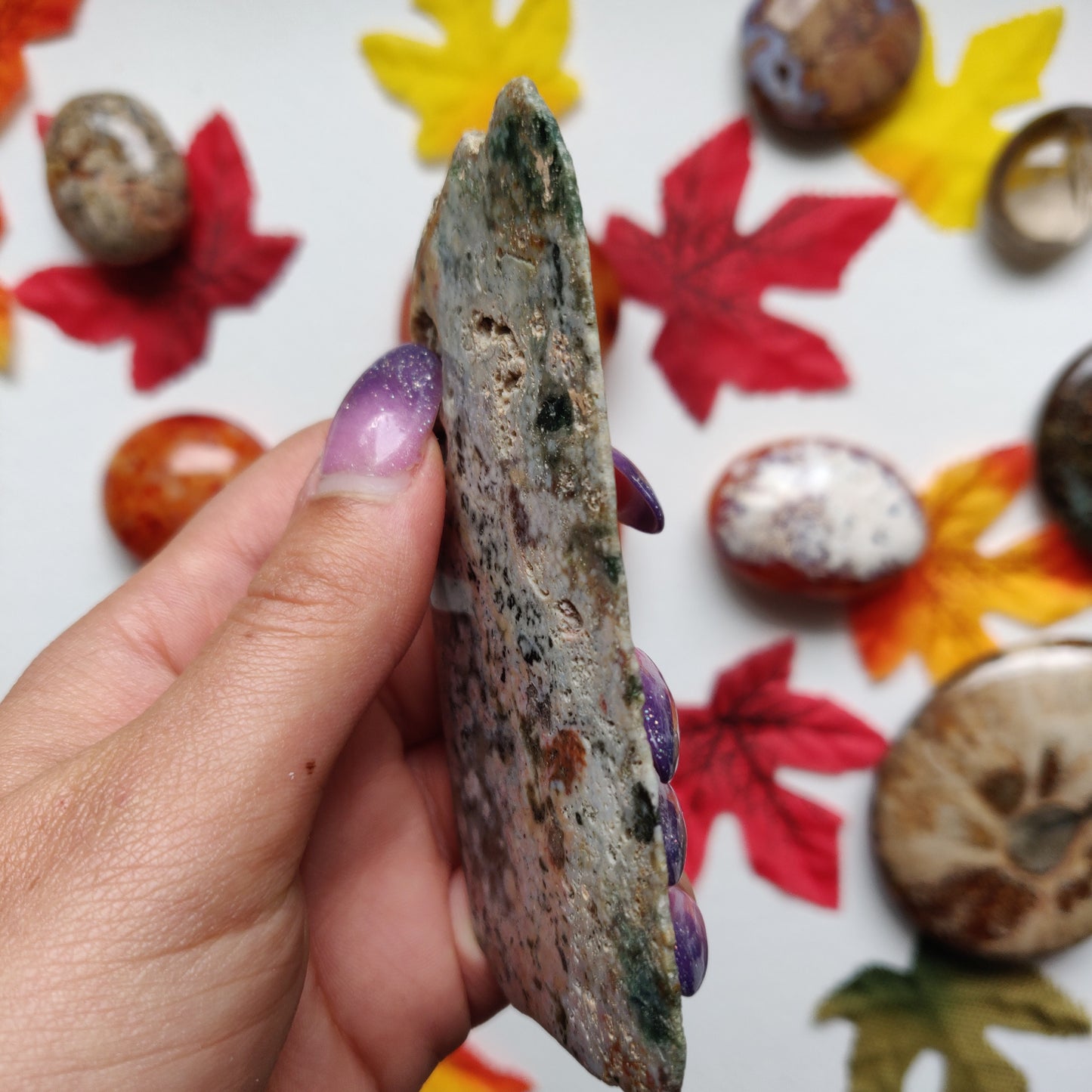Ocean Jasper Druzy Slab (#A7)