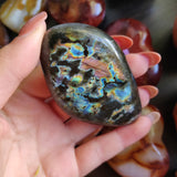 Labradorite Palm Stone (#A21)