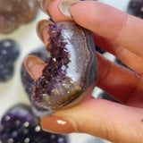 Amethyst Geode Heart (#G3) - Simply Affinity