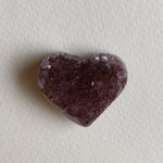 Amethyst Geode Heart (#G3) - Simply Affinity