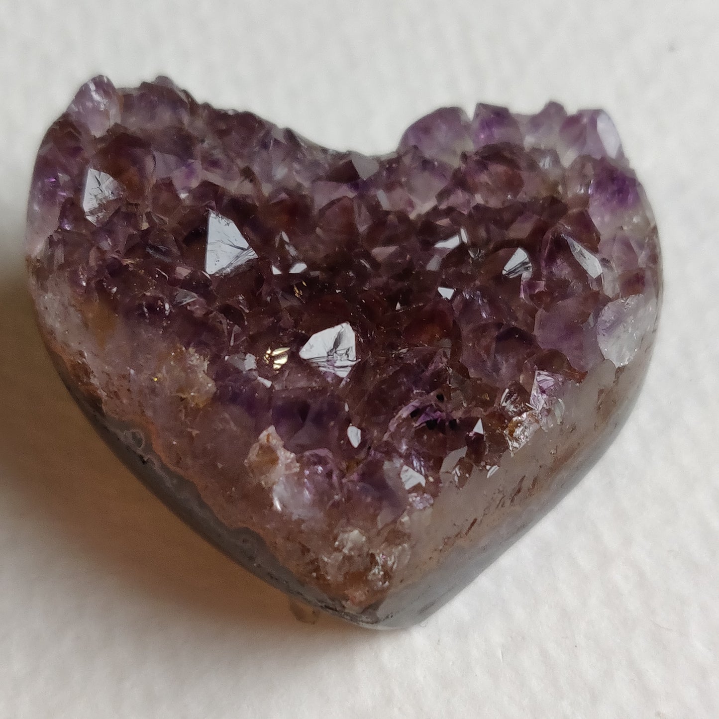 Amethyst Geode Heart (#G3) - Simply Affinity
