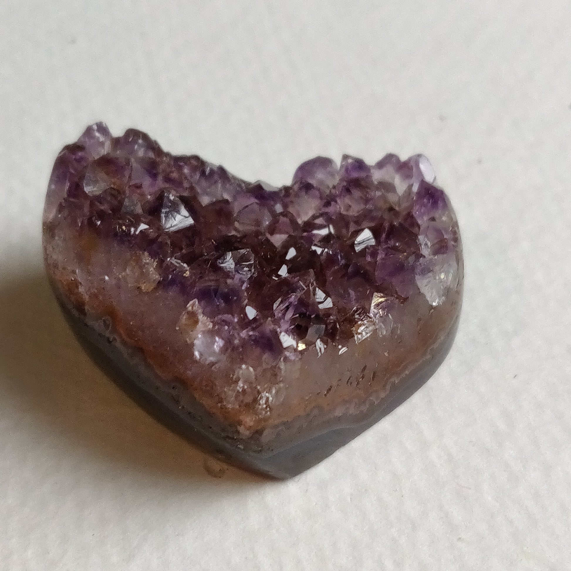 Amethyst Geode Heart (#G3) - Simply Affinity