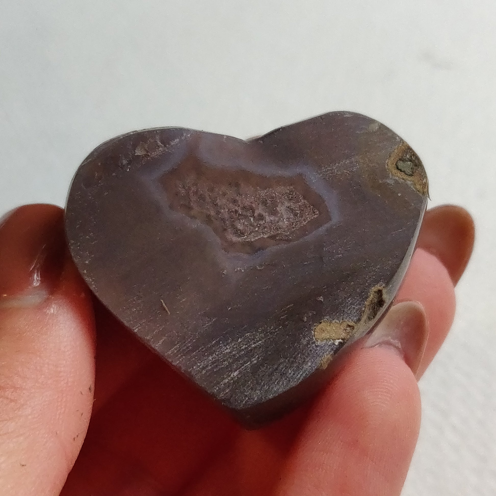 Amethyst Geode Heart (#G3) - Simply Affinity