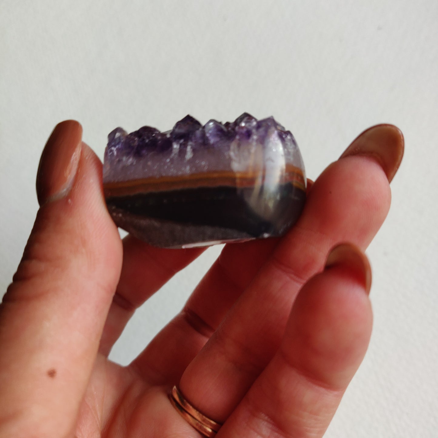 Amethyst Geode Heart (#G2) - Simply Affinity