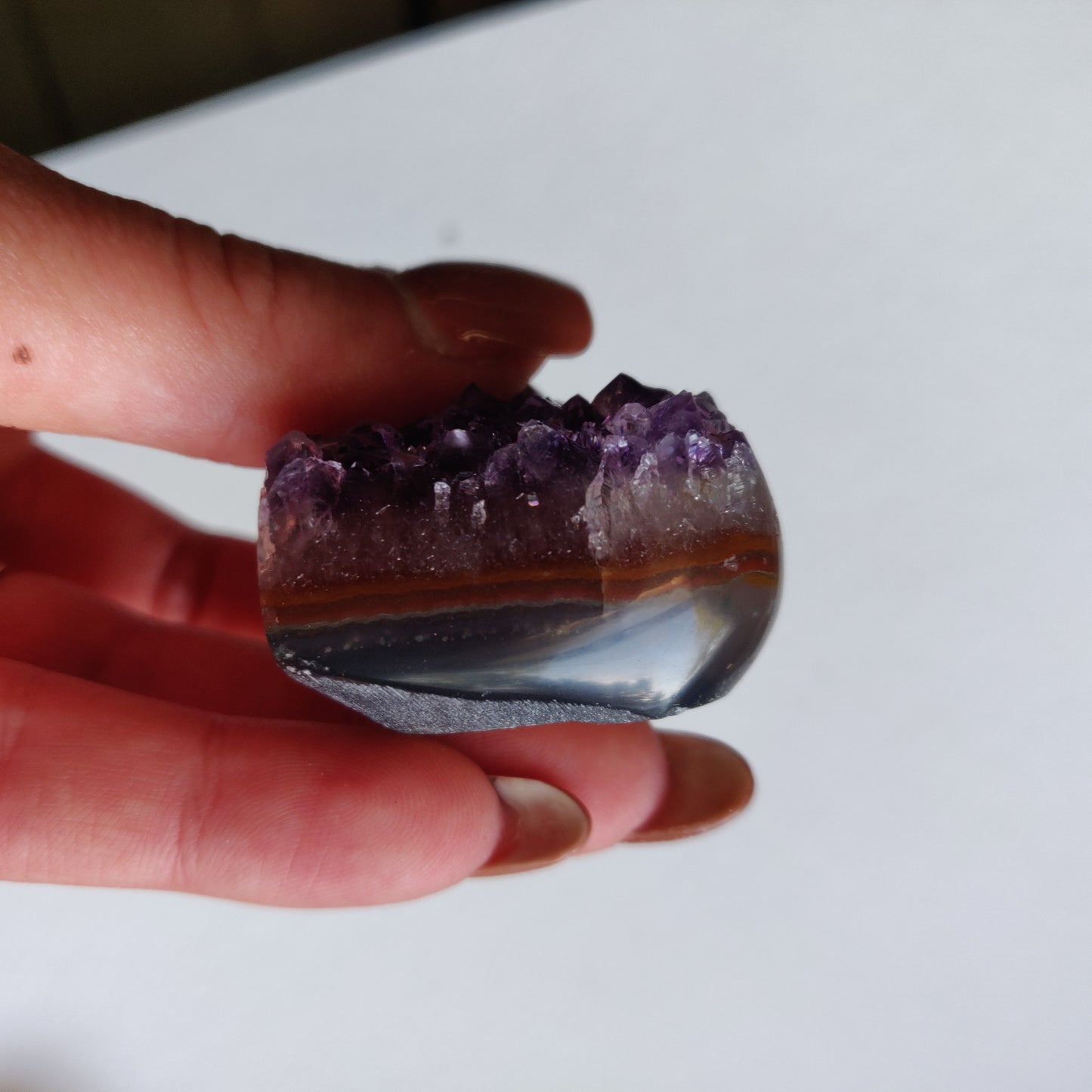 Amethyst Geode Heart (#G2) - Simply Affinity