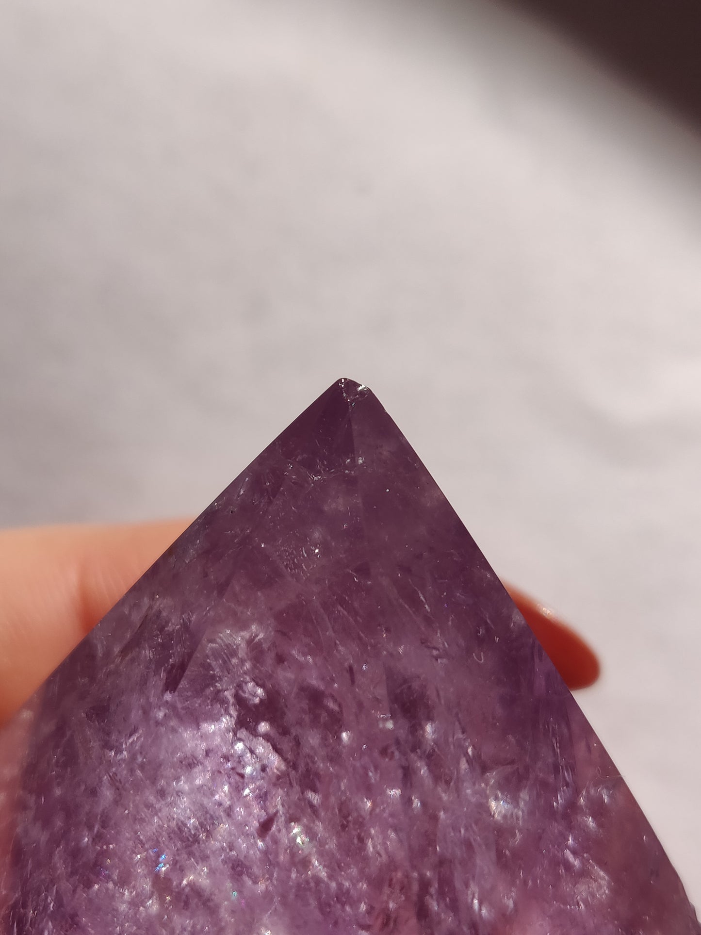 Amethyst Point, Polished Point with Rough Base (#8) - Simply Affinity