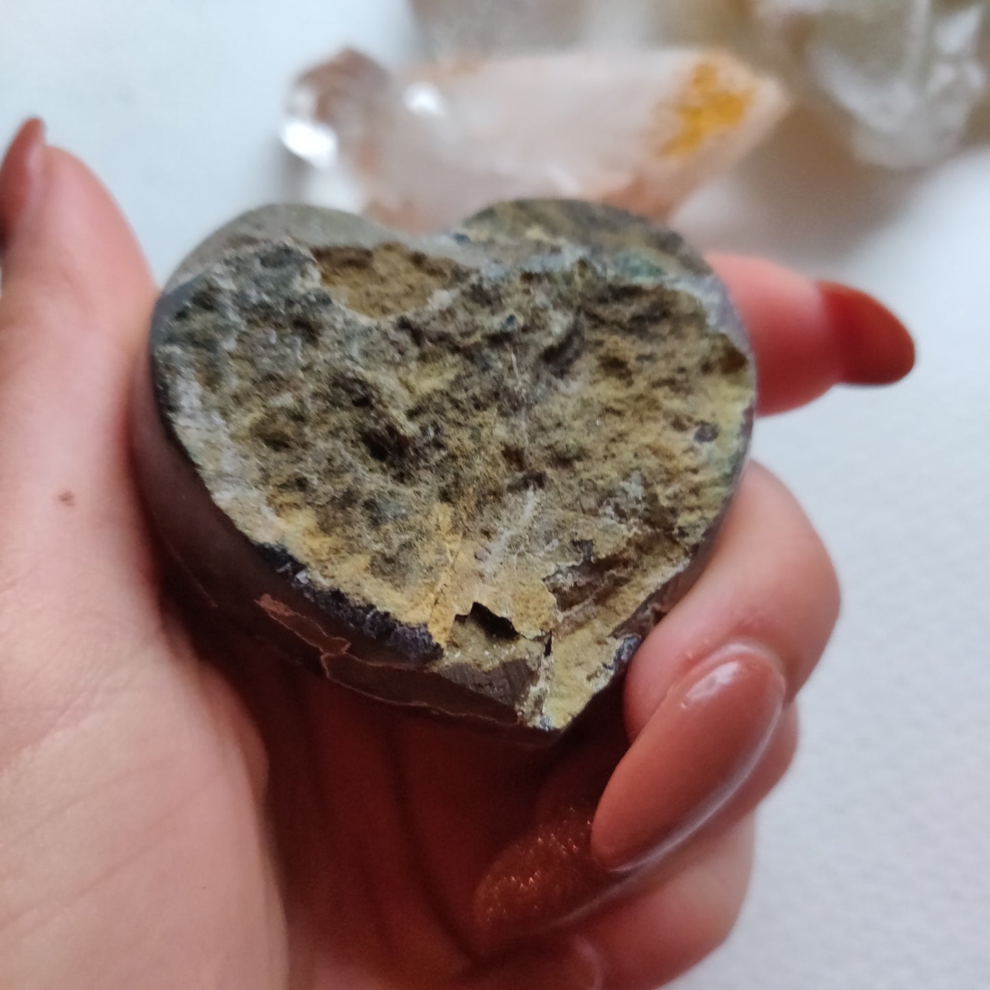 Amethyst Geode Heart (#G11) - Simply Affinity