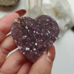 Amethyst Geode Heart (#G12) - Simply Affinity