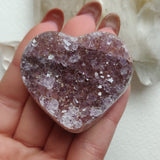 Amethyst Geode Heart (#G13) - Simply Affinity
