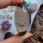 Smoky Quartz Palm Stone (#2)