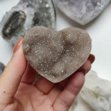 Amethyst Geode Heart (#G16) - Simply Affinity