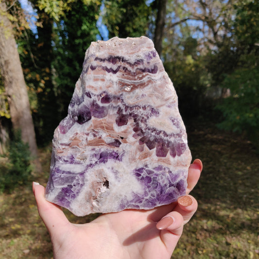 Chevron Amethyst Slab (#1) - Simply Affinity