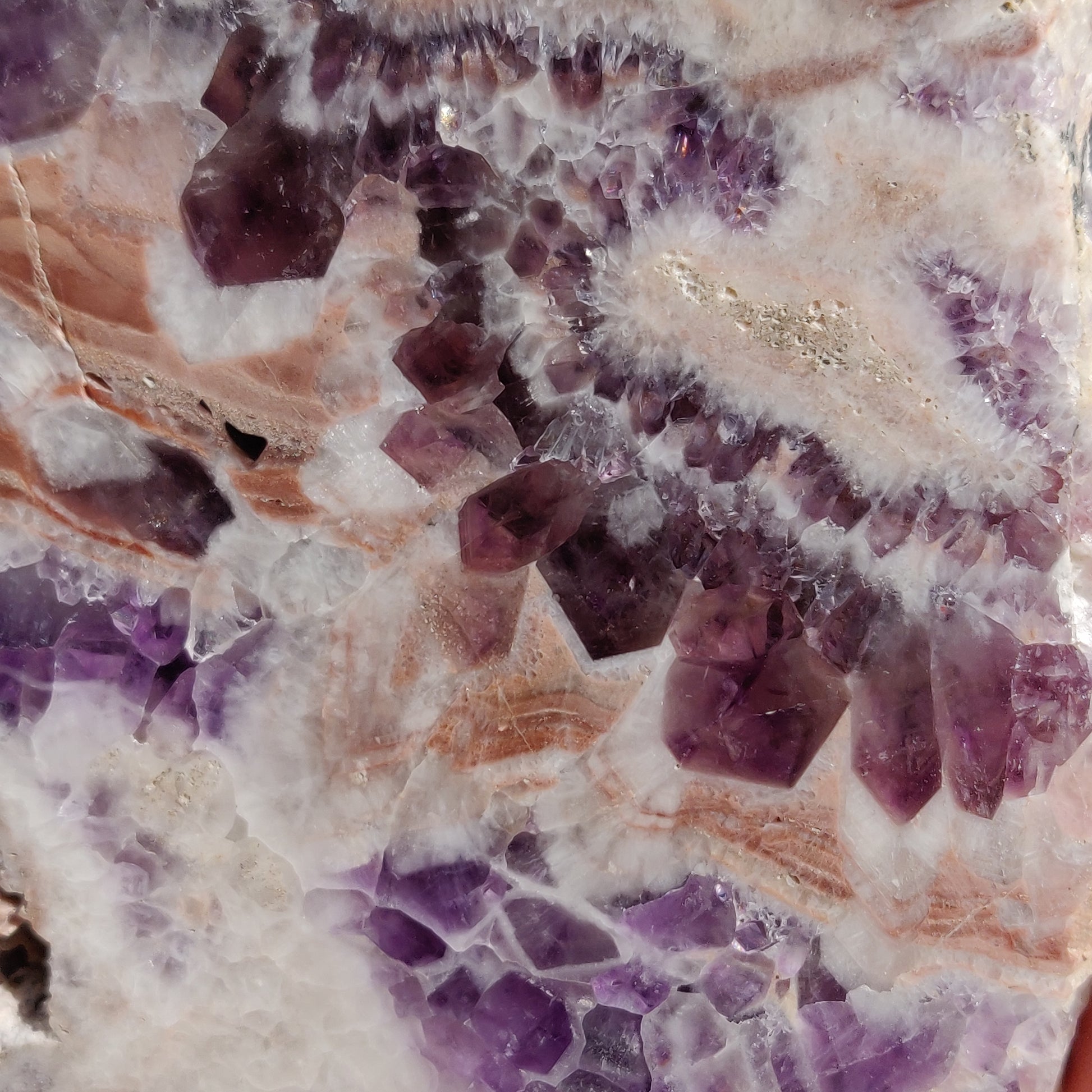 Chevron Amethyst Slab (#1) - Simply Affinity
