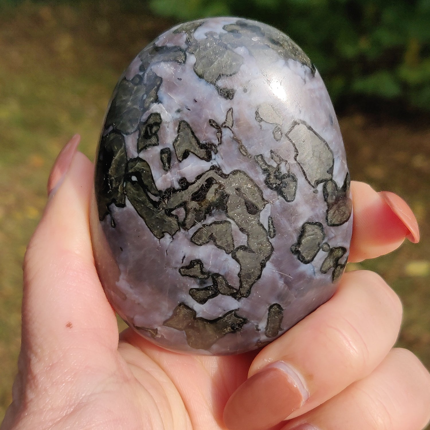 Mystic Merlinite Palm Stone (#4) - Simply Affinity