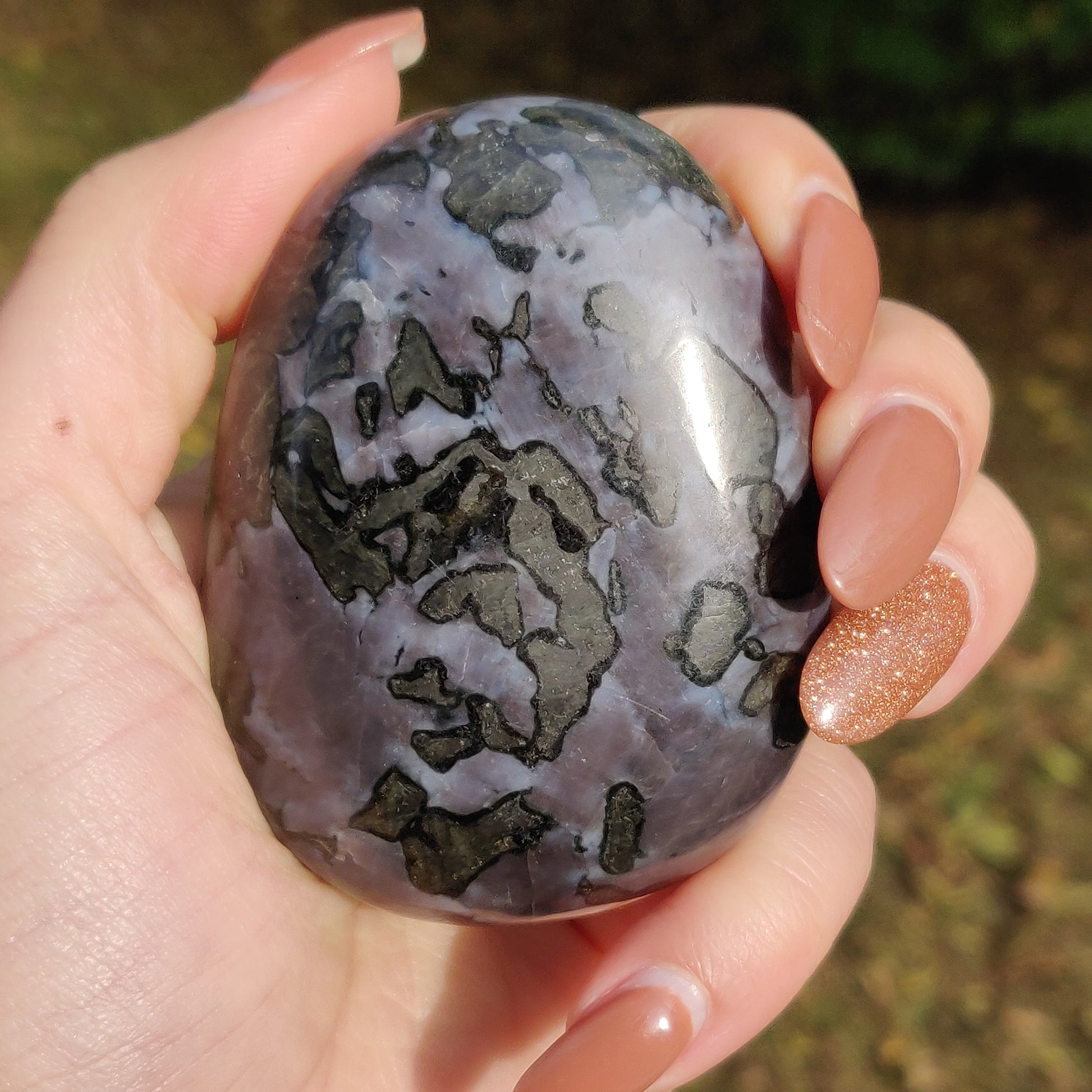 Mystic Merlinite Palm Stone (#4) - Simply Affinity